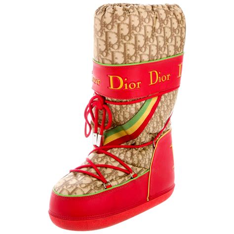 dior moonboot|christian dior snow boots.